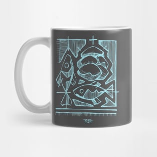 Eucharist Sacrament illustration Mug